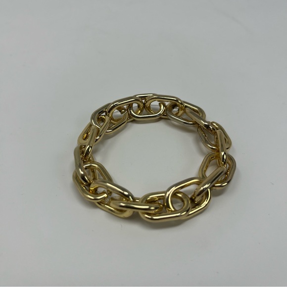 EXPRESS GOLD CHAIN STRETCH STATEMENT BRACELET - Picture 10 of 13